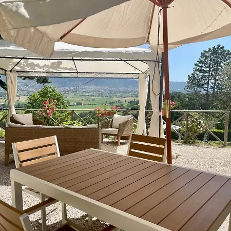 La Panoramica Gubbio: Charming Self-Catering Retreat Villa Exterior photo