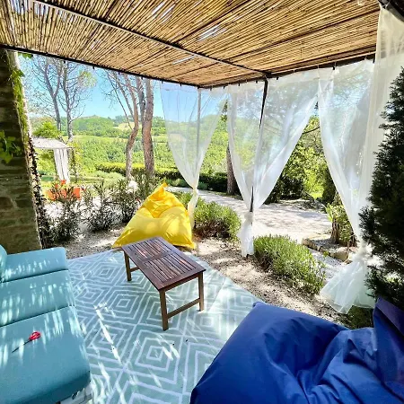 La Panoramica Gubbio: Charming Self-Catering Retreat Villa Exterior photo