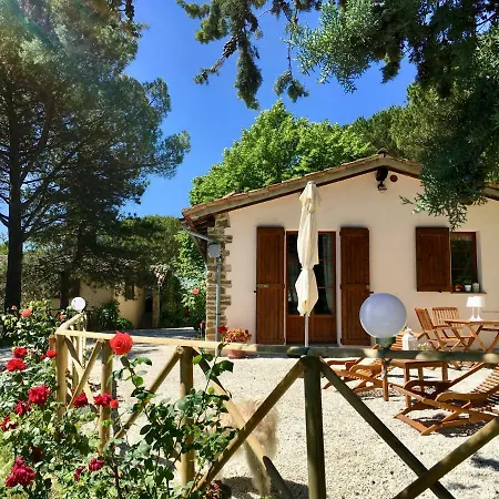 La Panoramica Gubbio: Charming Self-Catering Retreat Villa Exterior photo
